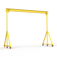 Мини кран козловой мобильный ручной Мобиус МПУ до 4Т 4x5 метра