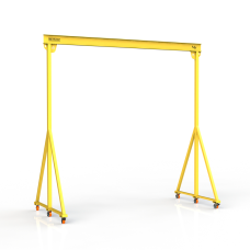 Мини кран козловой мобильный ручной Мобиус МПУ до 4Т 5x5 метра