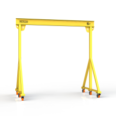 Мини кран козловой мобильный ручной Мобиус МПУ до 5Т 3x3 метра