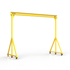 Мини кран козловой мобильный ручной Мобиус МПУ до 5Т 4x5 метра