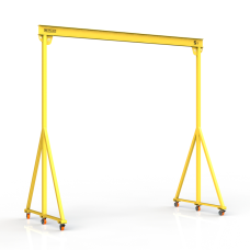 Мини кран козловой мобильный ручной Мобиус МПУ до 5Т 5x5 метра