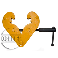 Захват балочный YC 1т для подвеса тали