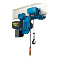 Таль электрическая цепная передвижная ТЭЦ OCALIFT DMG УСВ 1001lhd 1Т 3м