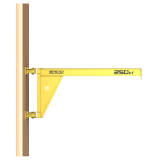 Кран консольный поворотный настенный Консум до 250 кг с вылетом стрелы 2,5 м