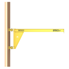 Кран консольный поворотный настенный Консум до 250 кг с вылетом стрелы 3 м