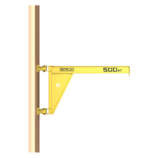 Кран консольный поворотный настенный Консум до 500 кг с вылетом стрелы 2 м