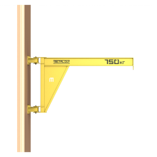 Кран консольный поворотный настенный Консум до 750 кг с вылетом стрелы 2 м