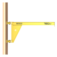 Кран консольный поворотный настенный Консум до 750 кг с вылетом стрелы 2,5 м