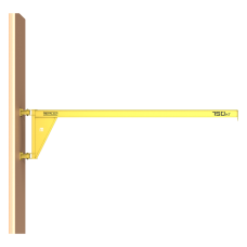 Кран консольный поворотный настенный Консум до 750 кг с вылетом стрелы 5 м