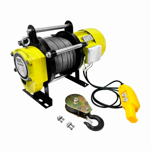 Лебёдка строительная электрическая LITELIFT KCD-500 250/500кг 50м 380в