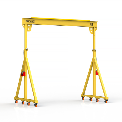 Мини кран козловой с регулируемой высотой Мобиус-TU до 10T 3-4x4 метра
