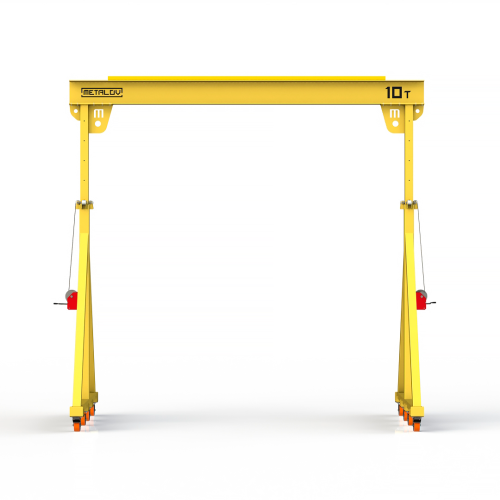 Мини кран козловой с регулируемой высотой Мобиус-TU до 10T 3-4x4 метра