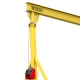 Мини кран козловой с регулируемой высотой Мобиус-TU до 1T 3-4x3 метра