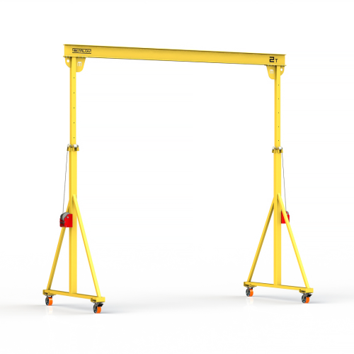 Мини кран козловой с регулируемой высотой Мобиус-TU до 2T 3-4x3 метра