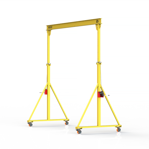 Мини кран козловой с регулируемой высотой Мобиус-TU до 2T 3-4x3 метра