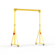 Мини кран козловой с регулируемой высотой Мобиус-TU до 2Т 3,5-5x3 метра