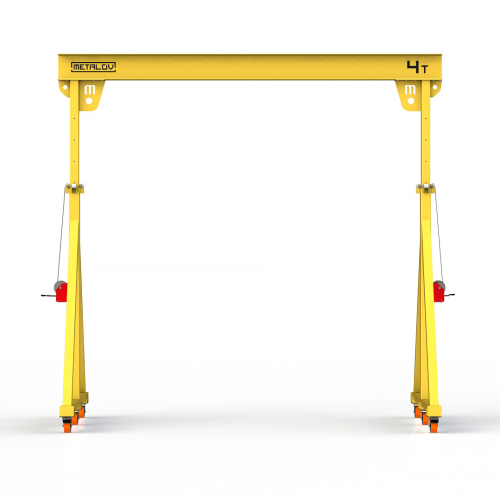 Мини кран козловой с регулируемой высотой Мобиус-TU до 4T 3-4x4 метра