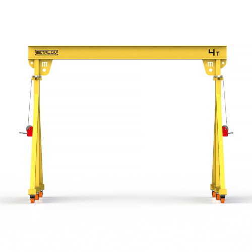 Мини кран козловой с регулируемой высотой Мобиус-TU до 4T 3-4x4 метра