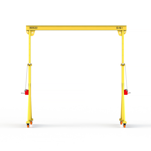 Мини кран козловой с регулируемой высотой Мобиус-TU до 500 кг 3-4x5 метров