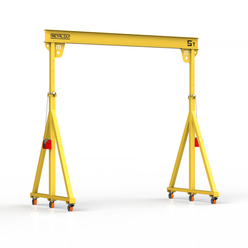 Мини кран козловой с регулируемой высотой Мобиус-TU до 5T 3-4x3 метра