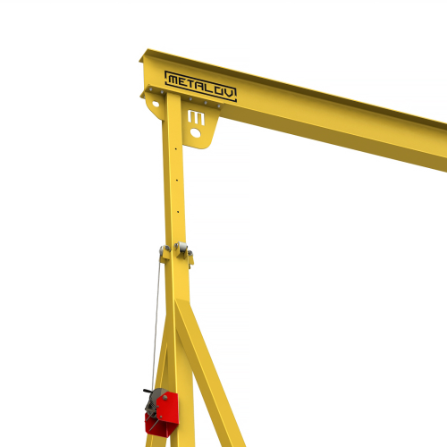 Мини кран козловой с регулируемой высотой Мобиус-TU до 5Т 3,5-5x3 метра