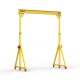 Мини кран козловой с регулируемой высотой Мобиус-TU до 5Т 3,5-5x3 метра