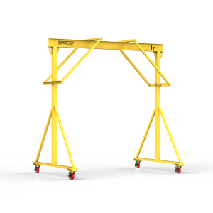 Мини кран усиленный Мобиус-R2 до 1Т 2x2 метра