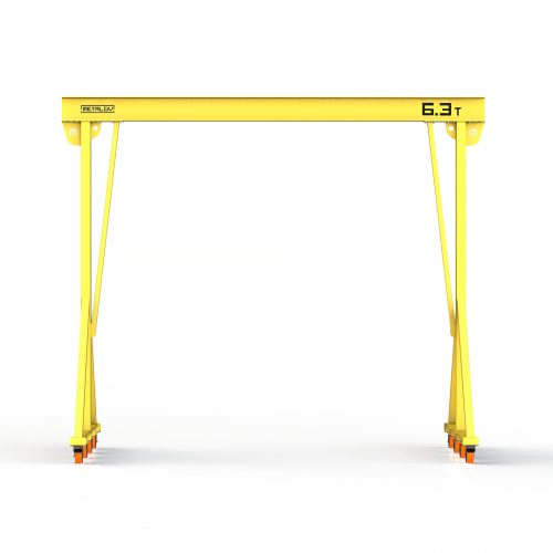 Мини кран козловой ручной усиленный Мобиус-V до 6,3Т 5x6 метров