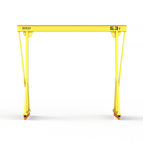Мини кран козловой ручной усиленный Мобиус-V до 6,3Т 5x6 метров