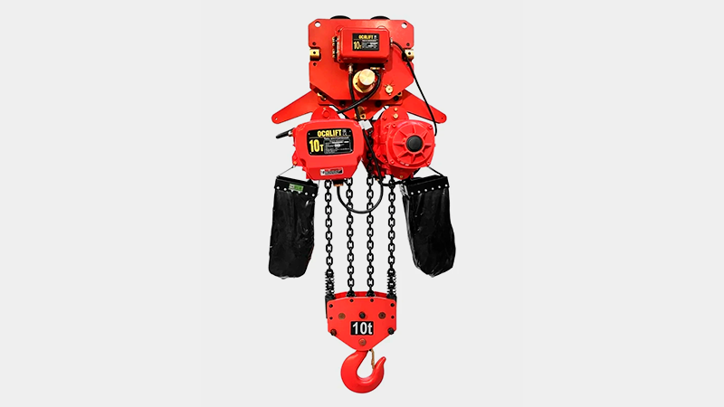 Таль электрическая цепная передвижная