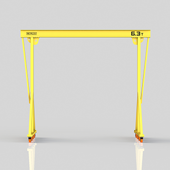 Сфера применения мини козлового крана